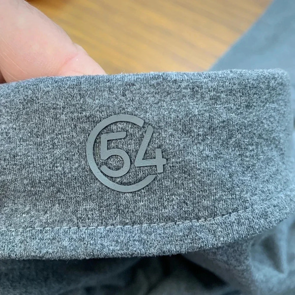 Chase 54 Polo Shirt Men Medium Gray Golf  Work Casual‎ K39 - Picture 4 of 8